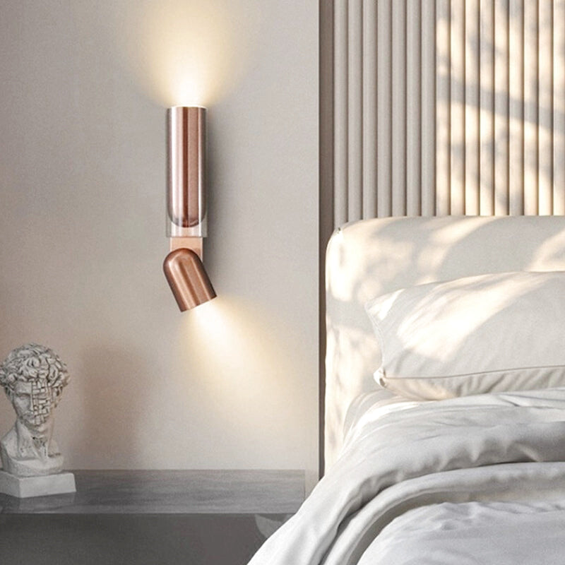 Applique Murale LED Spot Orientable Cylindre Noir | Cylo | Univers Mural